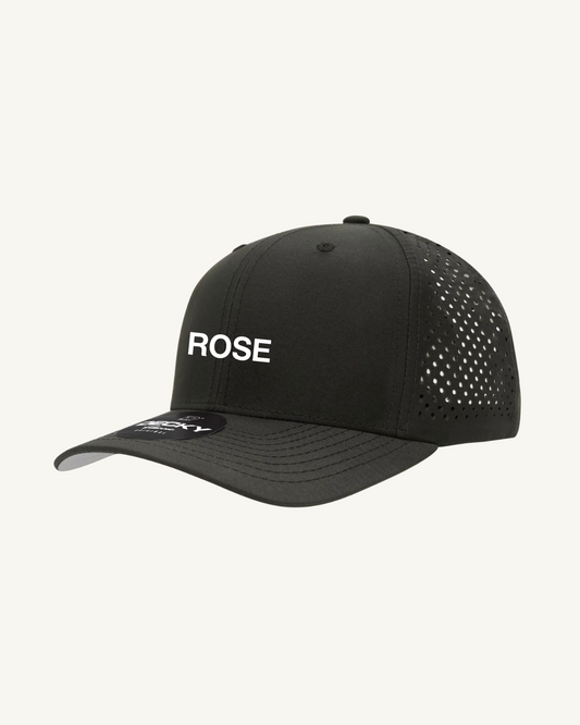 5 Panel Hat - Black