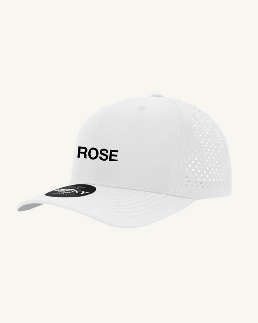 6 Panel Hat - White