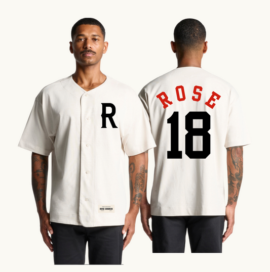 BASEBALL JERSEY - CREAM